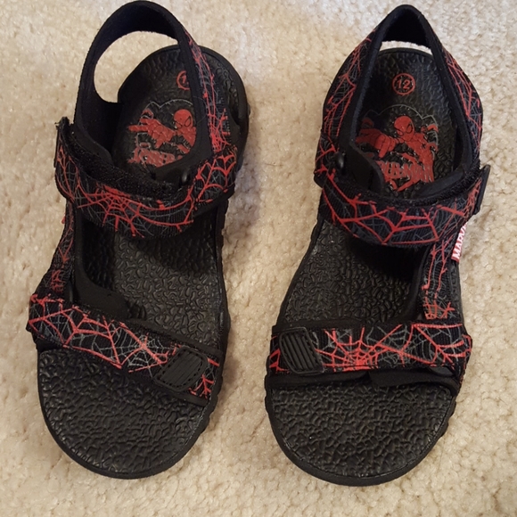 boys spiderman sandals